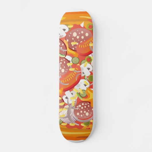 Pizza Skateboard (Voorkant)