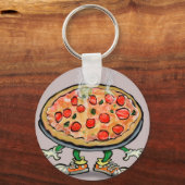 Pizza Sleutelhanger (Voorkant)