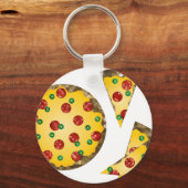 pizza sleutelhanger (Voorkant)