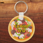 Pizza Sleutelhanger (Voorkant)
