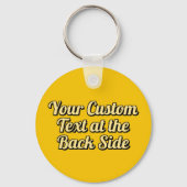 Pizza Sleutelhanger (Achterkant)