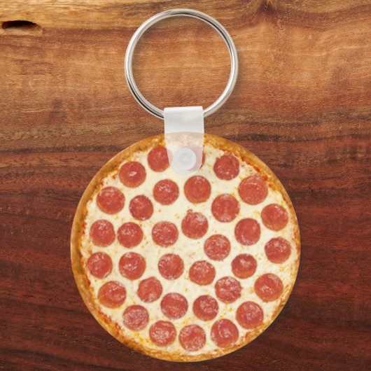 Pizza Sleutelhanger (Voorkant)
