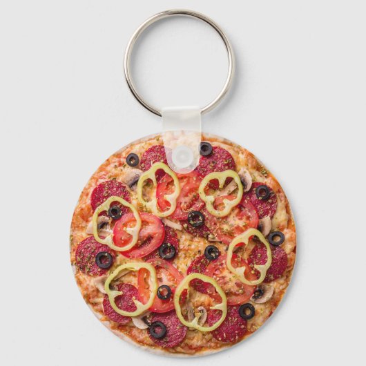 Pizza Sleutelhanger (Voorkant)