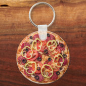 Pizza Sleutelhanger (Voorkant)