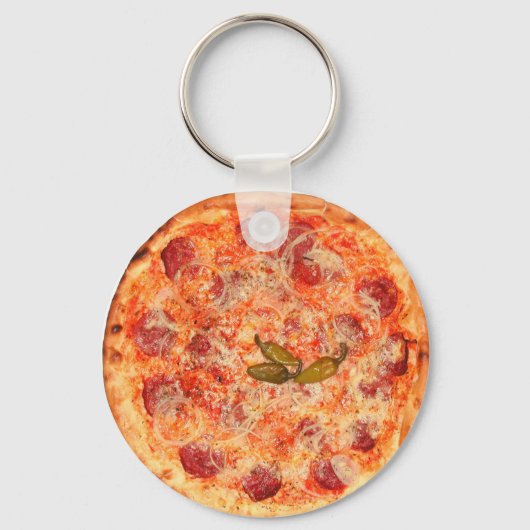Pizza Sleutelhanger (Voorkant)