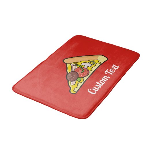 Pizza slice badmat (Gekanteld)