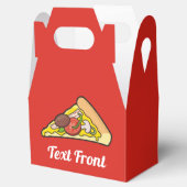 Pizza slice bedankdoosjes (Geopend)