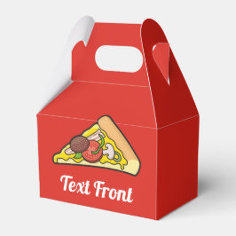 Pizza slice bedankdoosjes