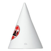 Pizza Slice Birthday Pet Feesthoedjes (Rechts)