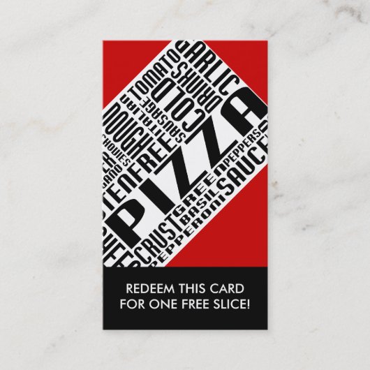 pizza slice coupon (wordWEBs) (Voorkant)