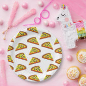 Pizza Slice Design Papieren Bordje (Feest)