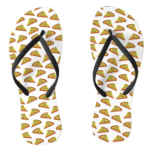 Pizza Slice Design Teenslippers (Voetbed)