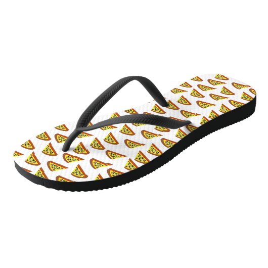 Pizza Slice Design Teenslippers (Schuin)