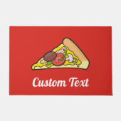 Pizza slice doormat deurmat (Voorkant)