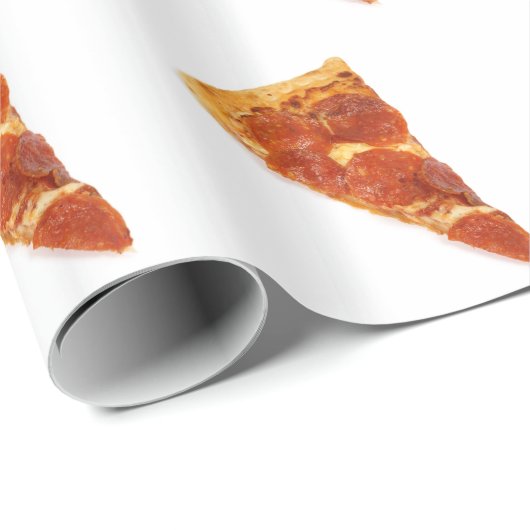 Pizza Slice - een stukje Pizza Cadeaupapier (Rol Hoek)
