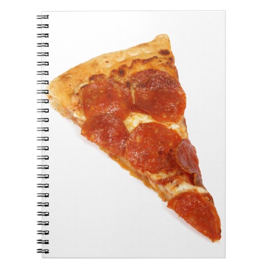 Pizza Slice - een stukje Pizza Notitieboek (Voorkant)