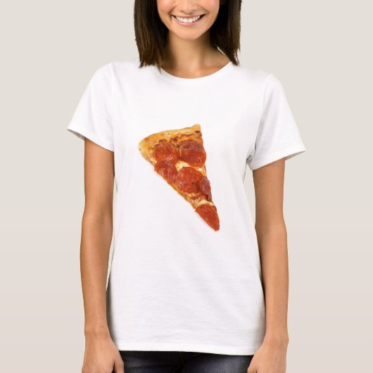 Pizza Slice - een stukje Pizza T-shirt (Voorkant)