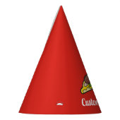 Pizza slice feesthoedjes (Links)