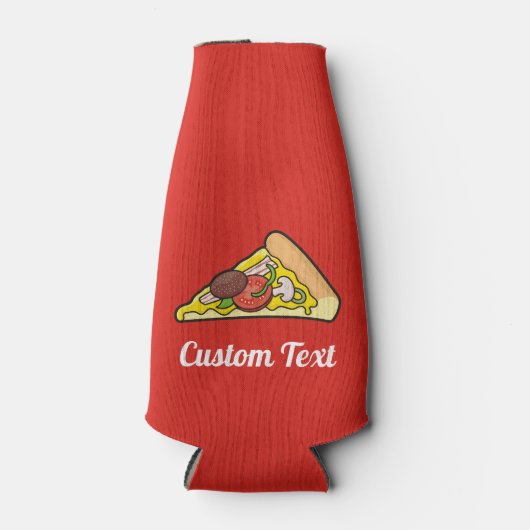 Pizza Slice-fleskoeler Flesjeskoeler (Voorkant)