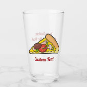Pizza Slice Glas (Voorkant)