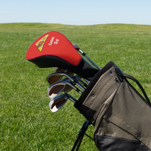 Pizza Slice Golfheadcover (Insitu)