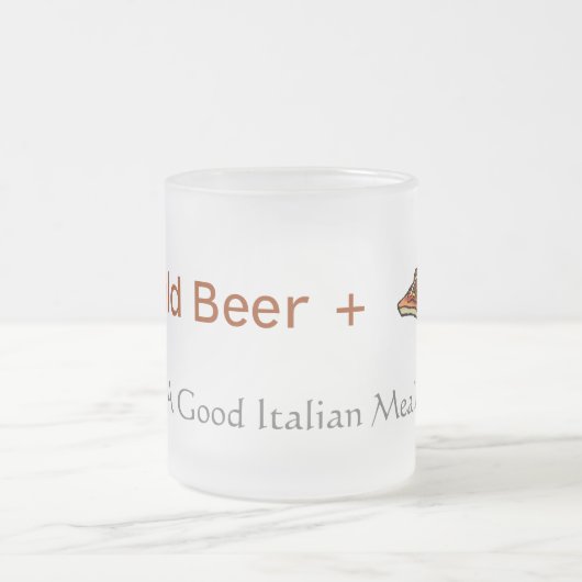 Pizza Slice - Italiaanse Mok van de gier (Center)