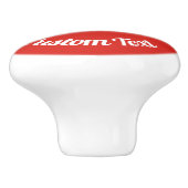 Pizza slice keramische knop (Zijkant)