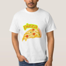 Pizza Slice Kunst - Kaasachtig Heerlijk Eten 