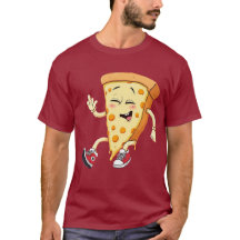 Pizza Slice Leuk grafisch t-shirt voor food lovers