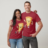Pizza Slice Leuk grafisch t-shirt voor food lovers (Unisex)