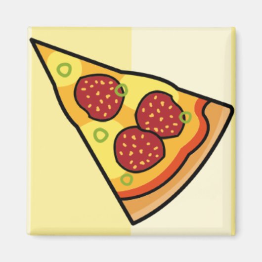 Pizza Slice Magneet (Voorkant)