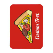Pizza Slice Magnet Magneet (Verticaal)