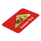 Pizza Slice Magnet Magneet (Linkerzijde)