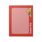 Pizza Slice Notitieblok (Linkerzijde)