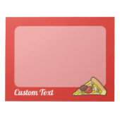 Pizza Slice Notitieblok (Voorkant)