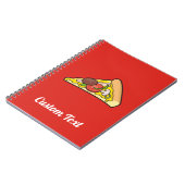 Pizza Slice-Notitieboek Notitieboek (Linkerzijde)