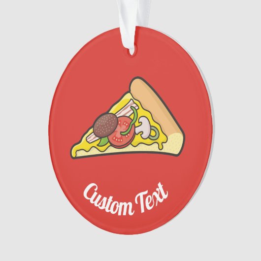 Pizza Slice Ornament (voorkant)