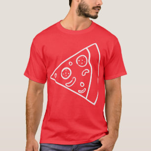 Pizza slice overeenkomend paar voor voedsellevers t-shirt