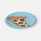 Pizza slice-papier bord (Gekanteld)