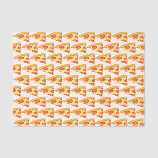 Pizza Slice-papier Tissuepapier (Voorkant)