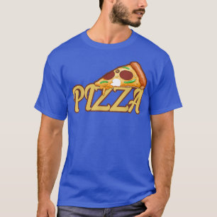 Pizza Slice party Mannen Vrouwenverjaardag T-shirt