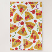 Pizza Slice Patroon Legpuzzel (Verticaal)
