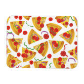 Pizza Slice Patroon Magneet (Horizontaal)