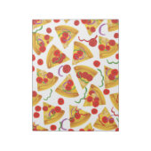 Pizza Slice Patroon Notitieblok (Linkerzijde)