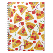 Pizza Slice Patroon Notitieboek (Voorkant)