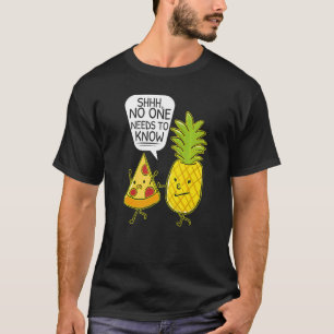 Pizza Slice Pineapple Tropisch fruit T-shirt