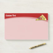Pizza Slice Post-it® Notes (Op bureau)