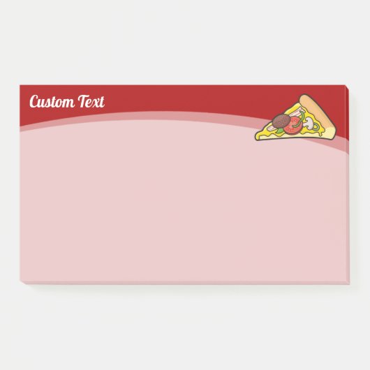 Pizza Slice Post-it® Notes (Voorkant)
