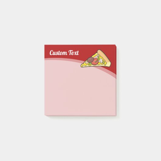 Pizza Slice Post-it® Notes (Voorkant)
