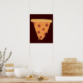 Pizza Slice Poster (Keuken)